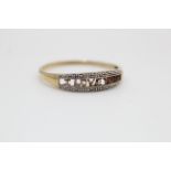 9ct Gold Diamond 'I Love You' Ring (1.2g)