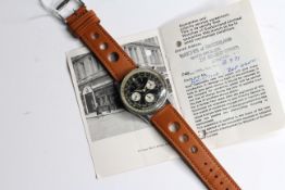 BREITLING NAVITIMER 806 POLICE OFFICER WATCH WITH PAPERS 1971