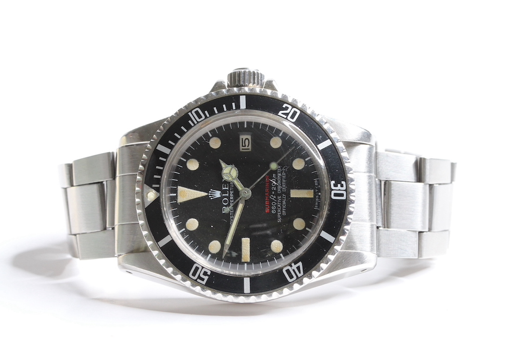 ROLEX 'RED LINE' SUBMARINER 1680 BOX AND SERVICE PAPER 1972 - Image 6 of 8