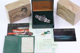 ROLEX SEA-DWELLER 'RAIL DIAL' 1665 BOX AND PAPERS 1981