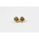 2x Rolex gold Crowns, 7mm, 3 dots