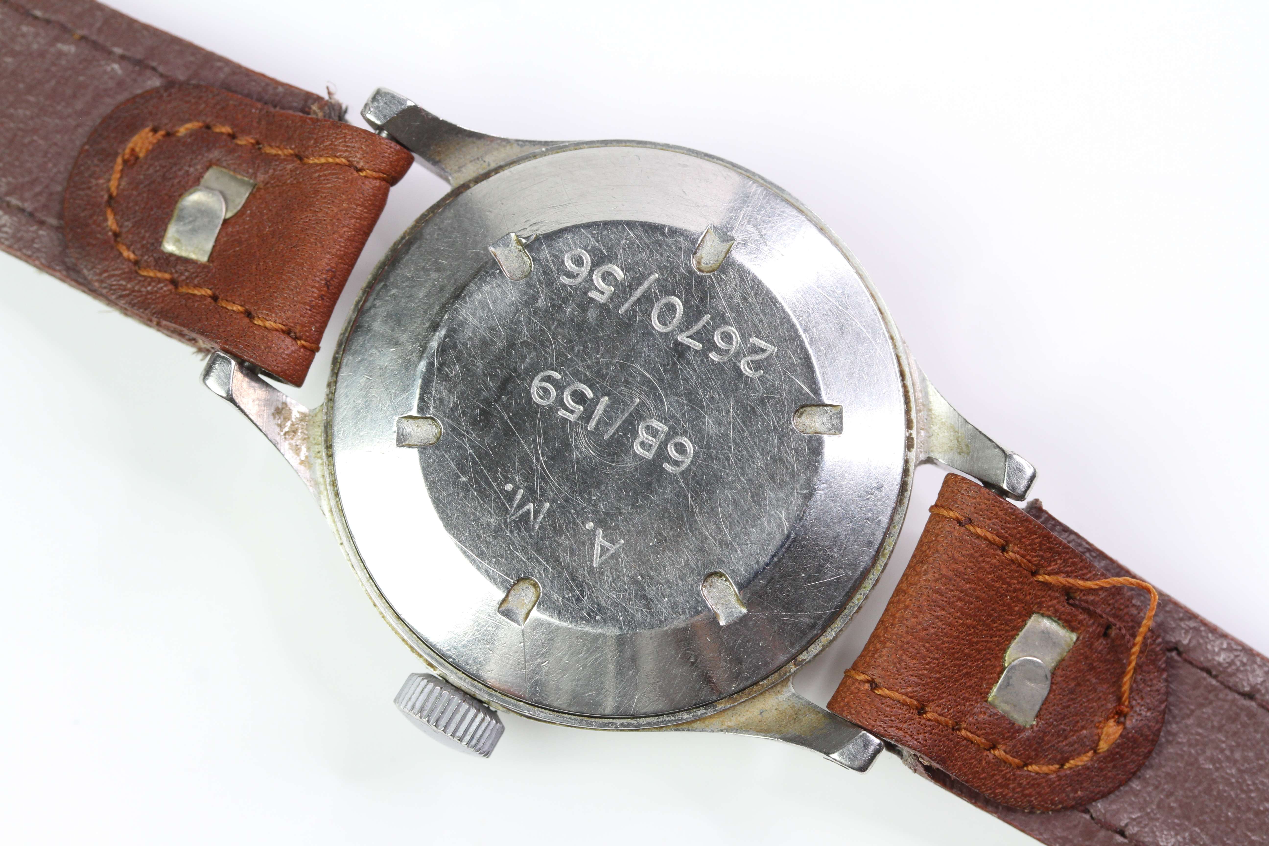 VINTAGE OMEGA AIR MINISTRY A.M 6B/159 CIRCA 1956 - Image 4 of 6