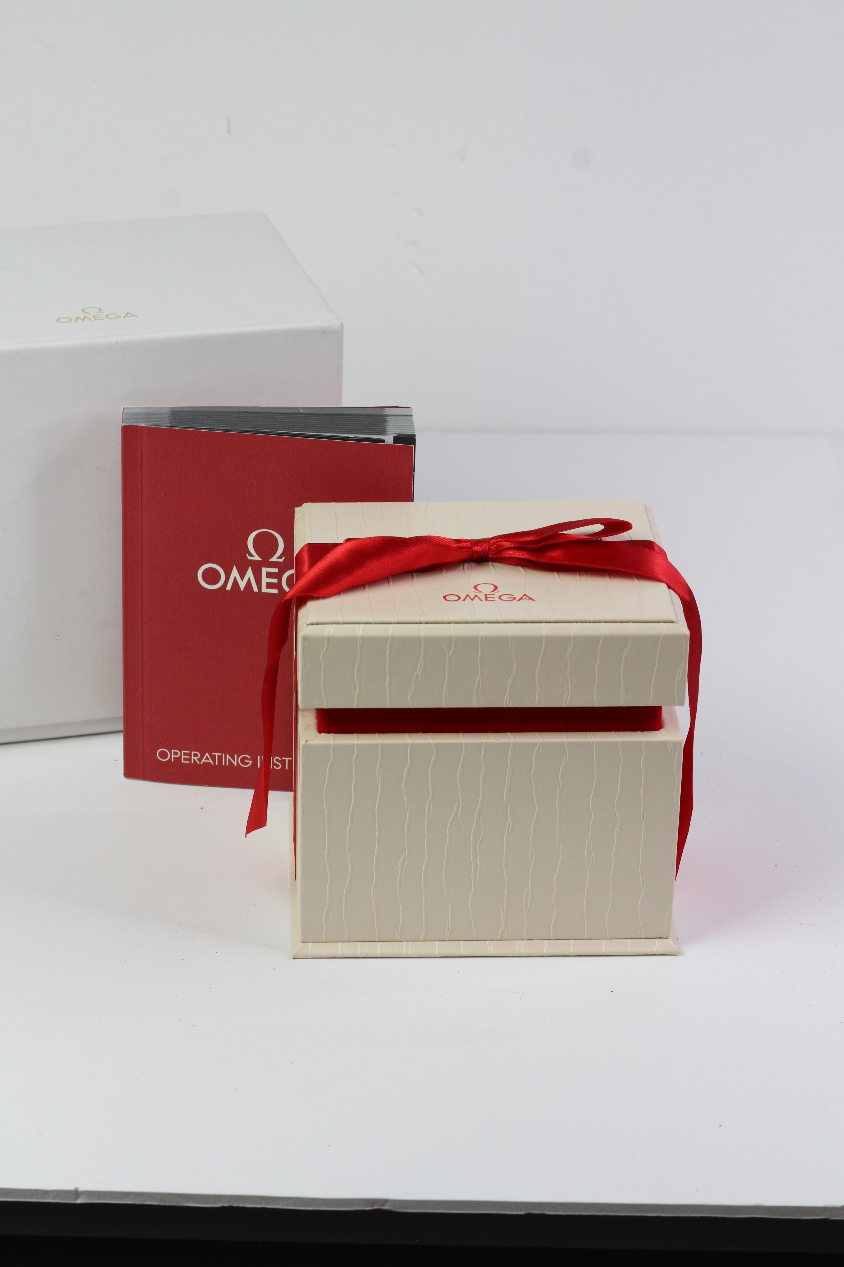 *To Be Sold Without Reserve* Omega Red Ribbon Inner box and outer box