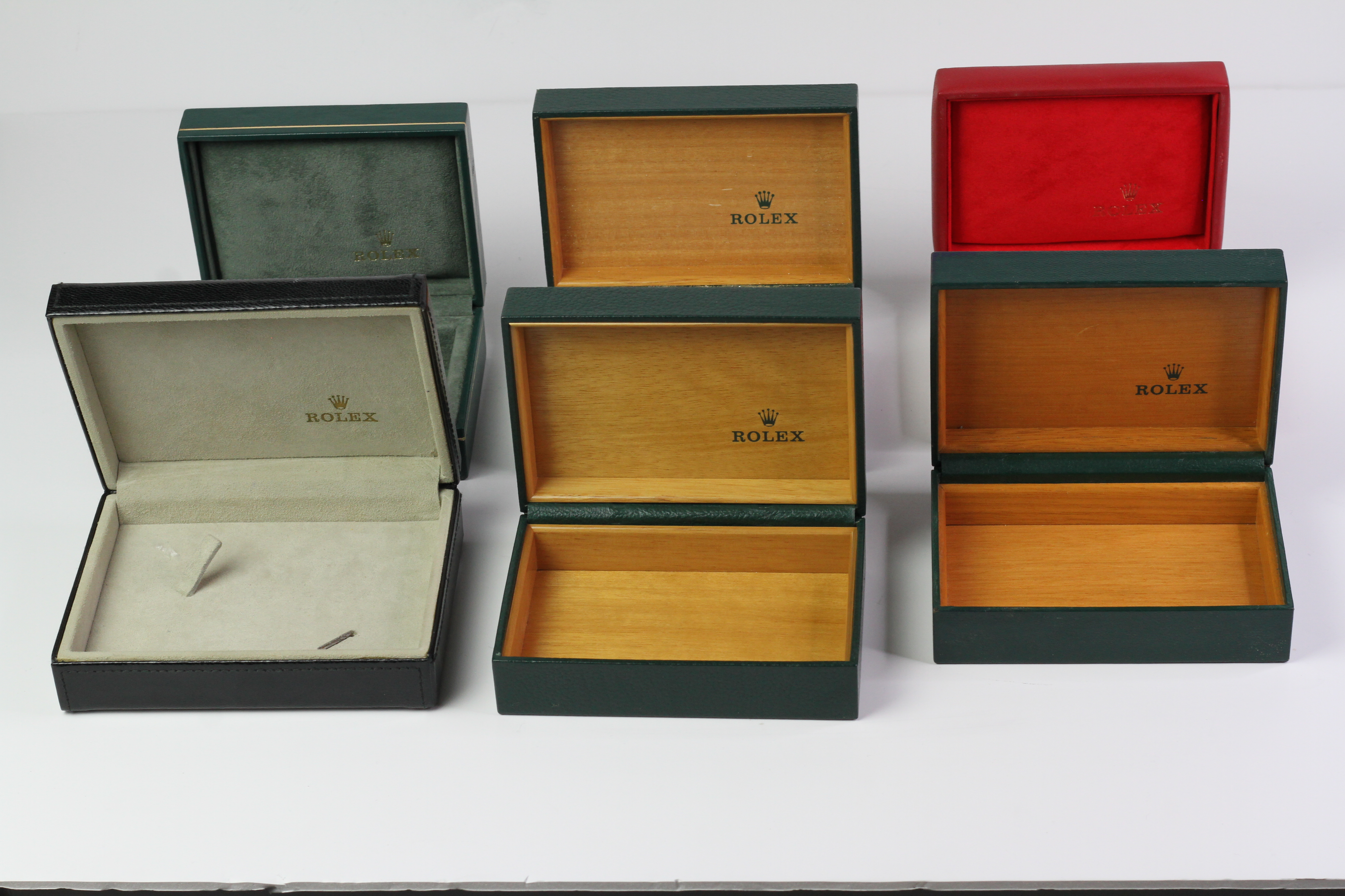 *To Be Sold Without Reserve* 6 Vintage Rolex Inner Boxes - Image 3 of 5