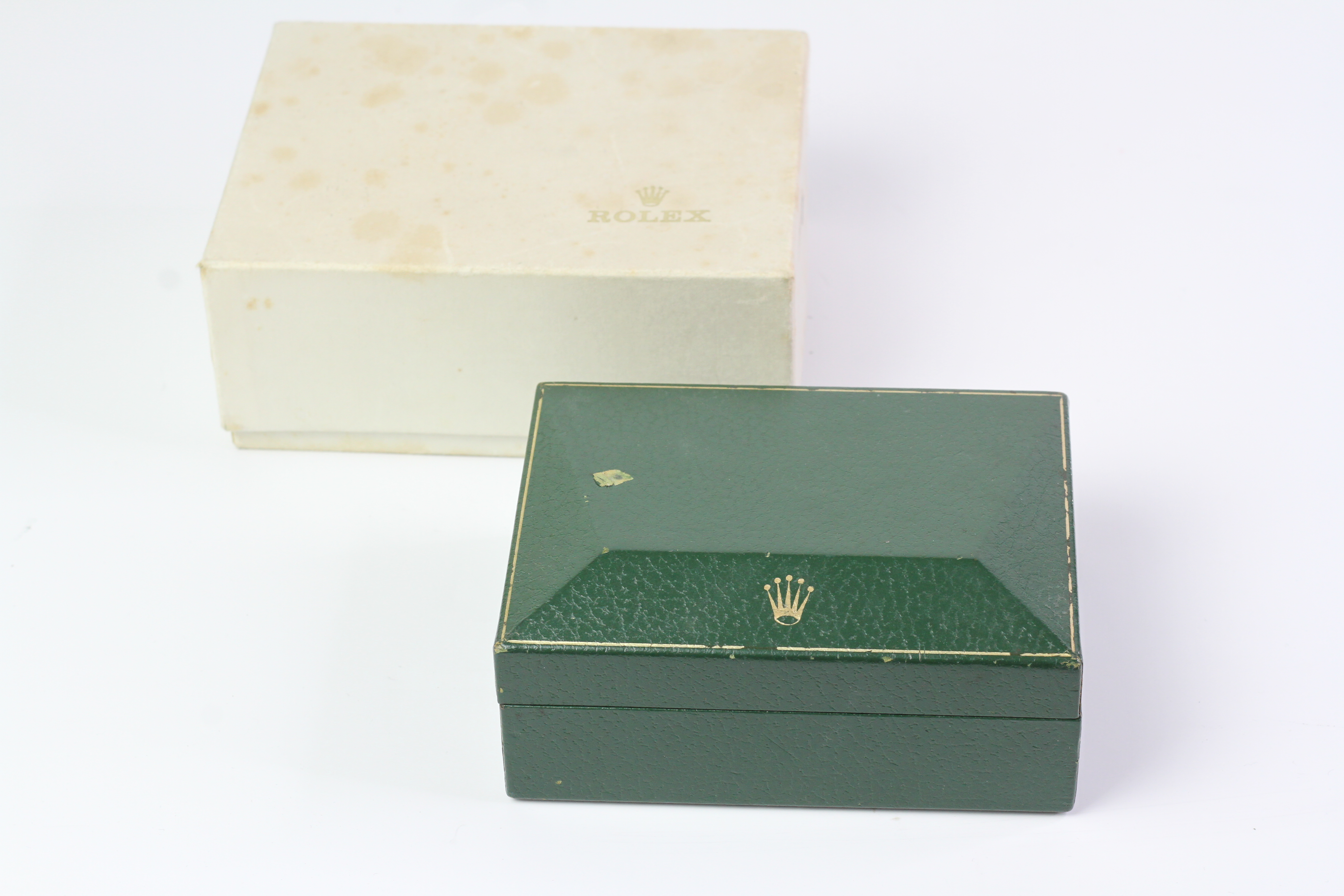 *To Be Sold Without Reserve* Vintage Rolex Coffin lid, inner and outer box - Image 3 of 5