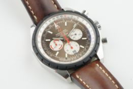 BREITLING CHRONO-MATIC 49 SPECIAL EDITION CHRONOGRAPH REF. A14360, circular brown triple register