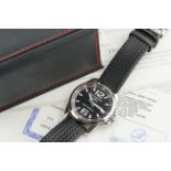 CHOPARD MILLE MIGLIA GRAN TURISMO XL W/ BOX & GUARANTEE REF. 8997, circular black dial with large