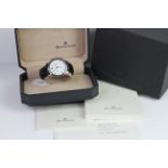 BLANCPAIN LEMAN CHRONOGRAPH WITH BOX AND PAPERS 1996, white dial with three subsiday dials, date