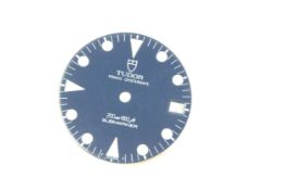 Tudor Prince Submariner Dial, reference 7909, circular lume plots