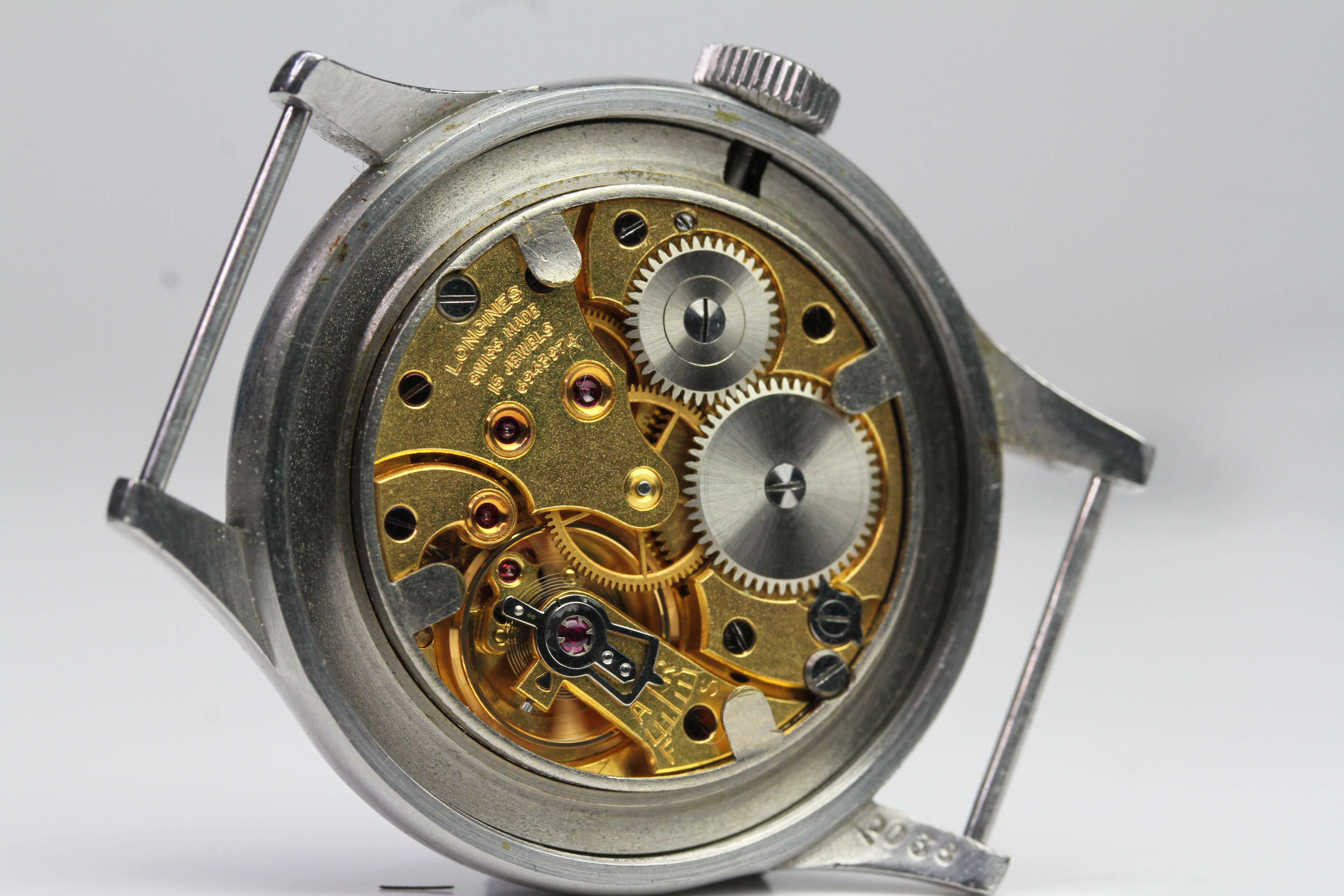 RARE LONGINES 'DIRTY DOZEN' W.W.W MILITARY WATCH - Image 7 of 8