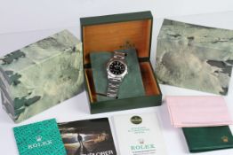 ROLEX EXPLORER II 16550 BOX AND PAPERS 1986