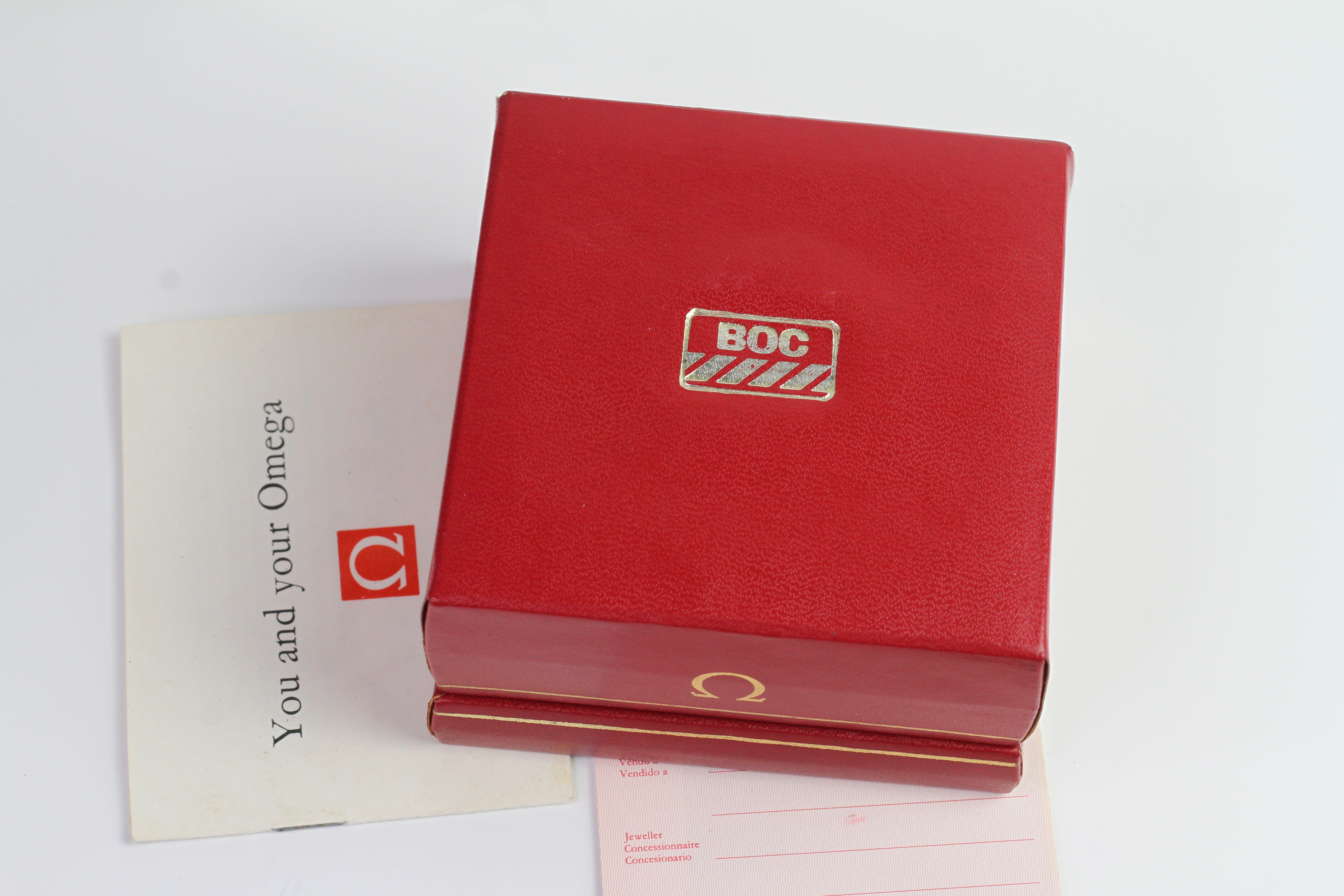 VINTAGE OMEGA SPEEDMASTER MKIV REFERENCE 176.009 WITH BOX AND PAPERS, circular black dial, - Image 4 of 10