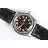 ROLEX OYSTER PERPETUAL 'BUBBLE BACK' REFERENCE 3372 CIRCA 1940s