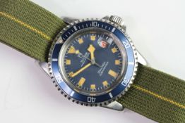 TUDOR SUBMARINER SNOWFLAKE BLUE 7021/0 CIRCA 1972