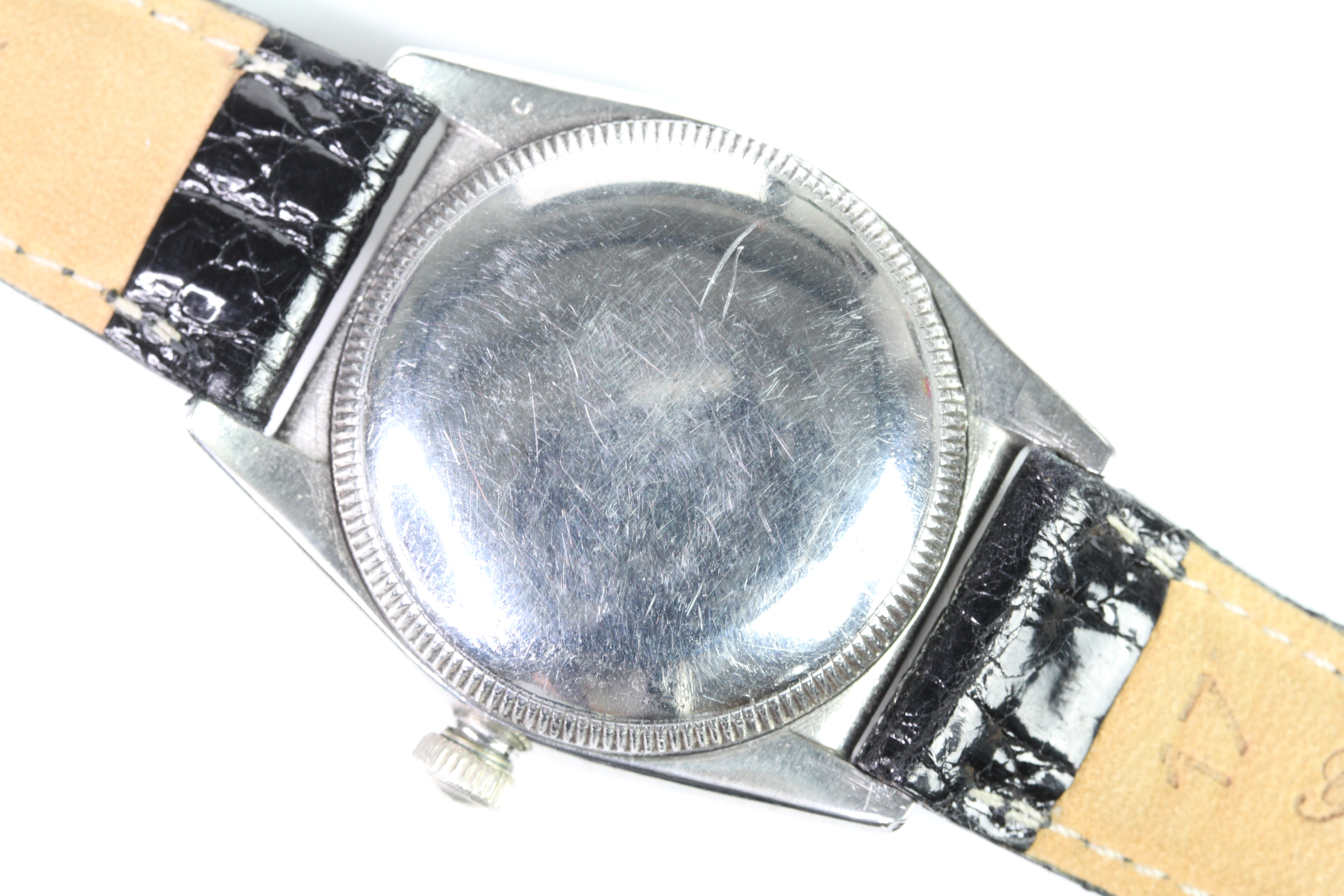 ROLEX OYSTER PERPETUAL 'BUBBLE BACK' REFERENCE 3372 CIRCA 1940s - Image 3 of 6