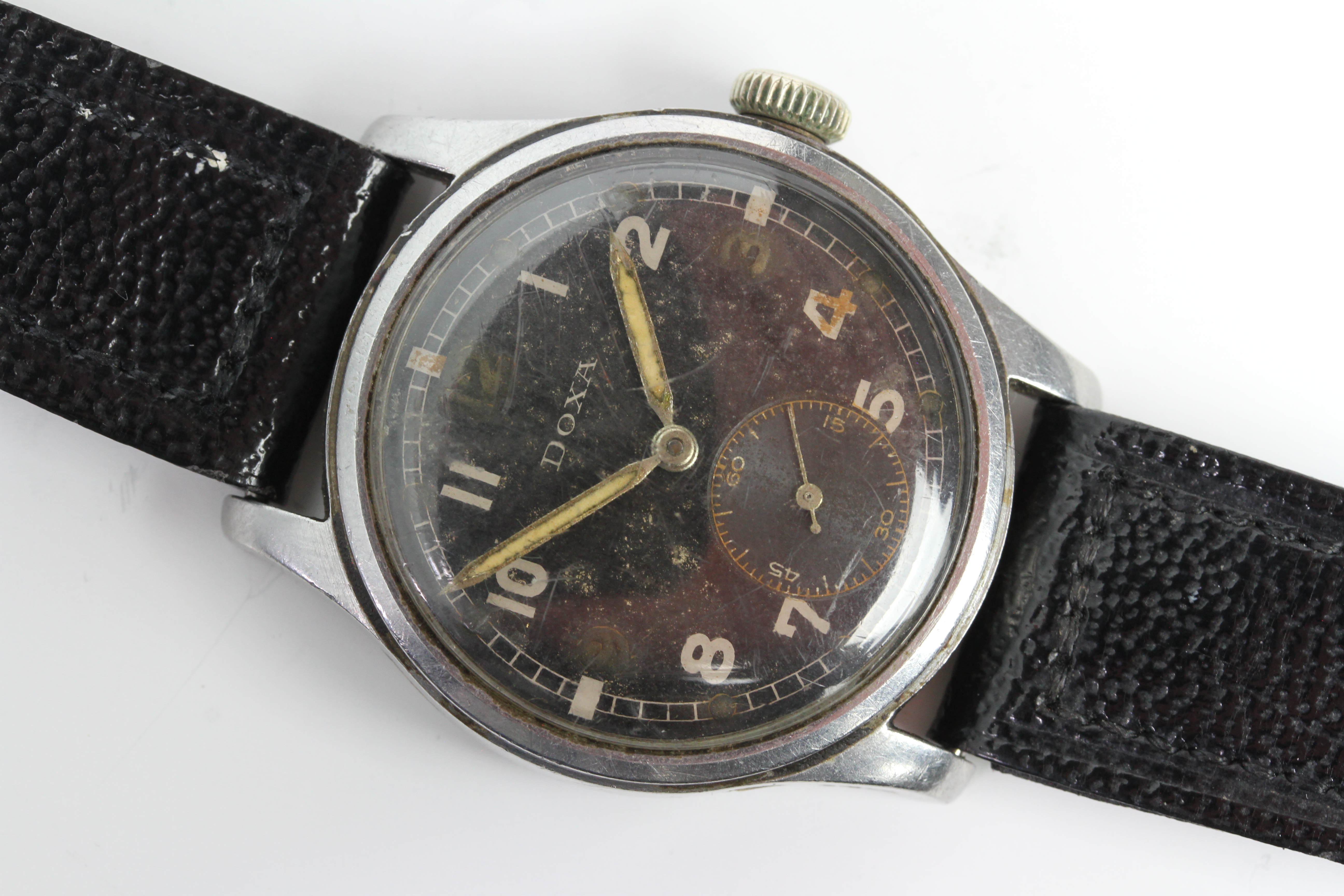 DOXA GERMAN MILITARY WWII WATCH - Image 2 of 6