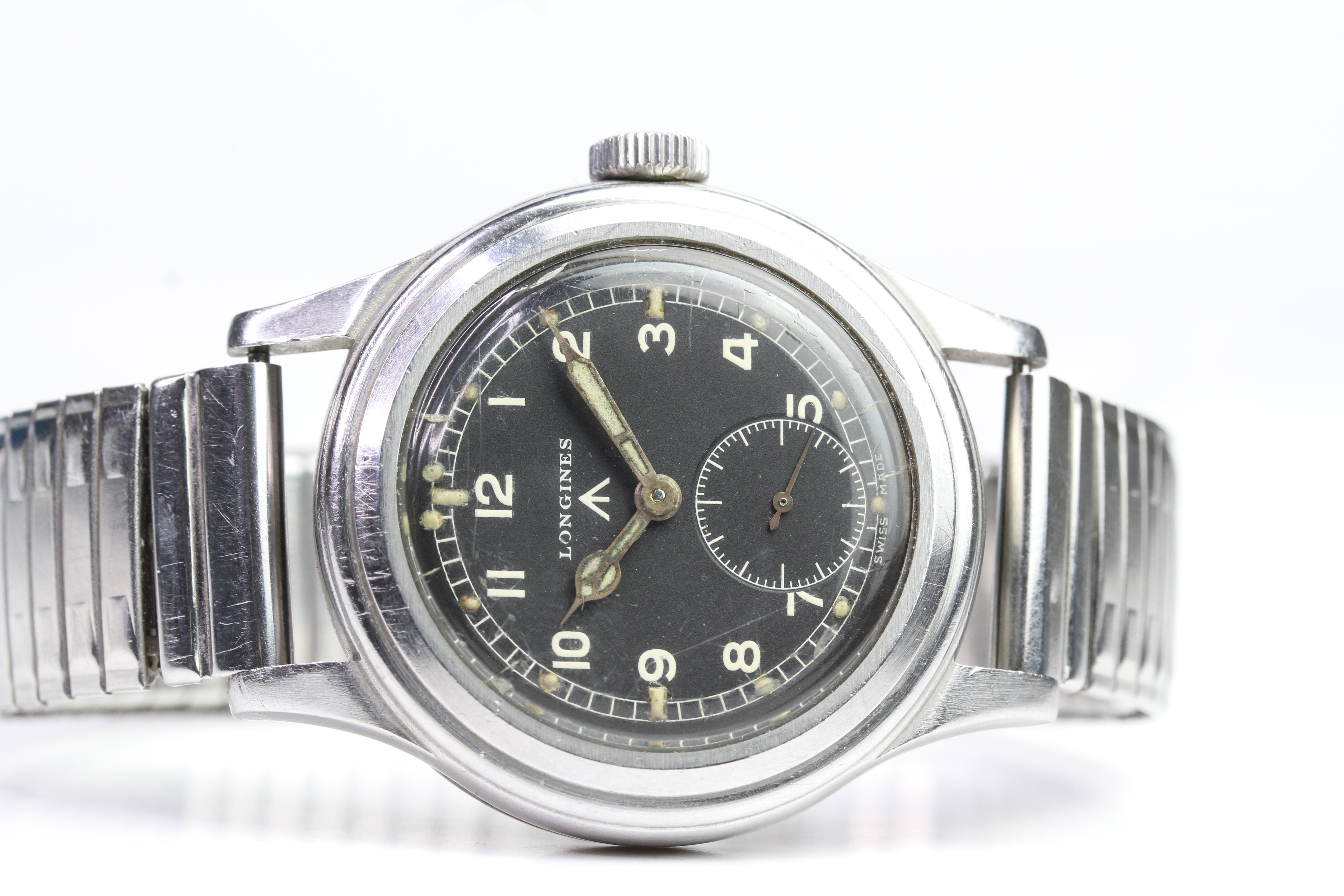 RARE LONGINES 'DIRTY DOZEN' W.W.W MILITARY WATCH - Image 2 of 8