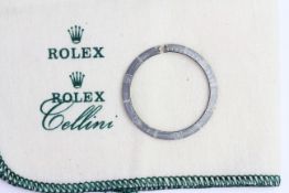 *TO BE SOLD WITHOUT RESERVE* ROLEX SUBMARINER BEZEL AND CLOTH