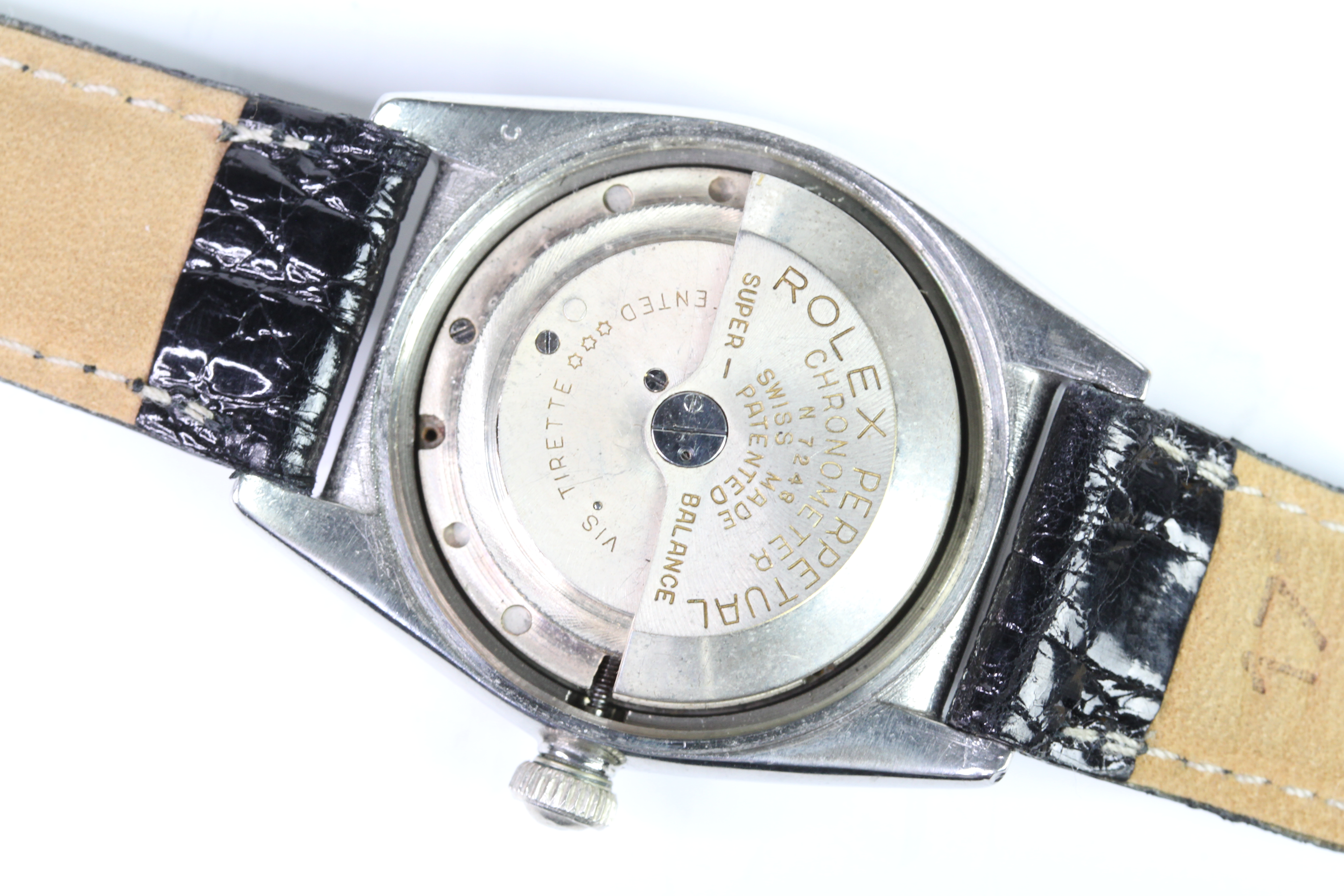 ROLEX OYSTER PERPETUAL 'BUBBLE BACK' REFERENCE 3372 CIRCA 1940s - Image 6 of 6