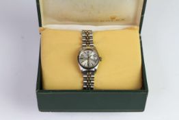 LADIES ROLEX OYSTER PERPETUAL DATE 6917 WITH BOX