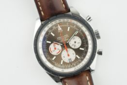 BREITLING CHRONO-MATIC 49 SPECIAL EDITION CHRONOGRAPH REF. A14360, circular brown triple register