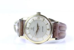 VINTAGE OMEGA SEAMASTER AUTOMATIC REFERENCE 2848, circular cream dial, arrow and Arabic numerals,