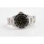 RARE TUDOR SUBMARINER ‘EAGLE BEAK’ REFERENCE 7928,  black dial with Tudor rose, luminous hour