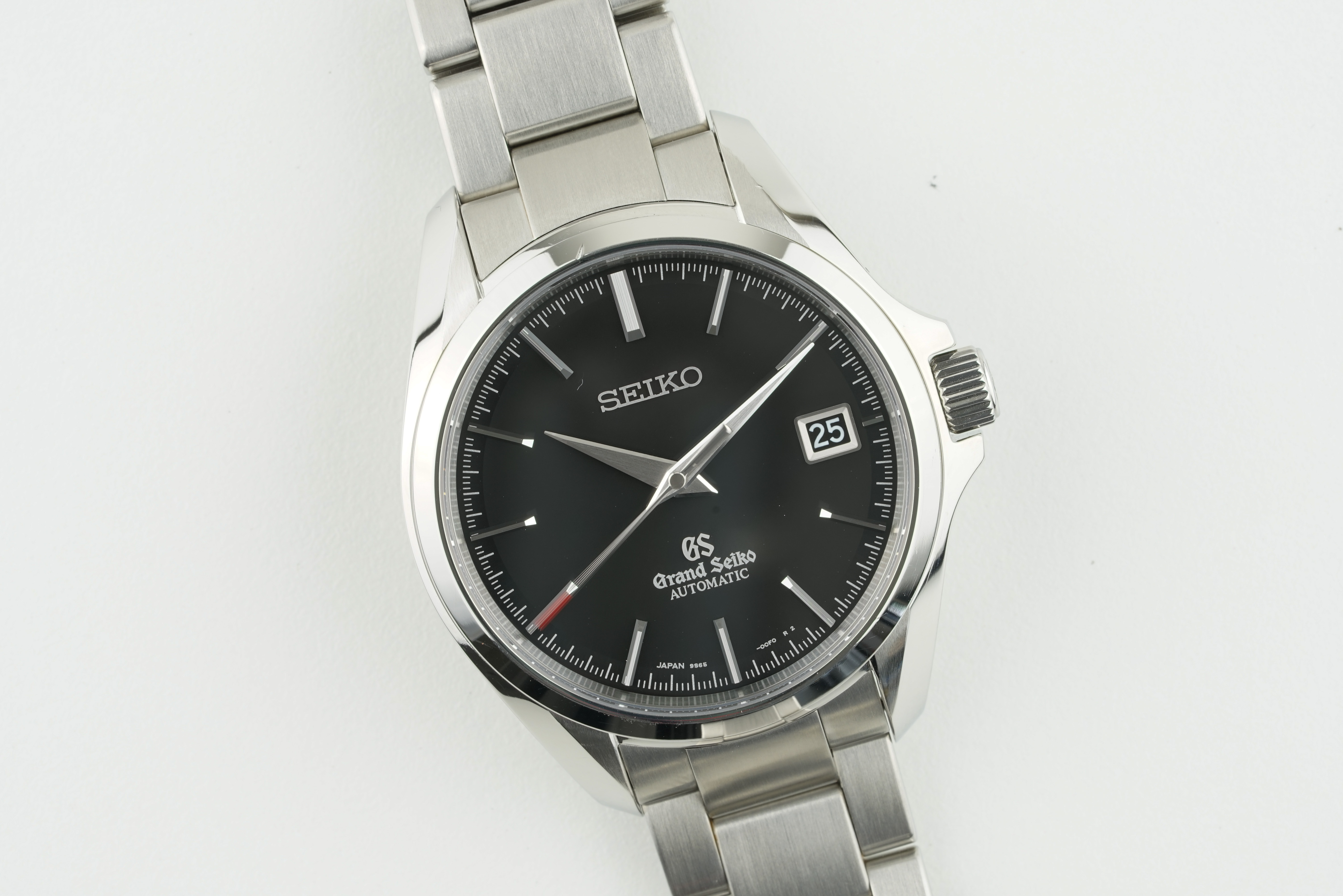 GRAND SEIKO LIMITED EDITION AUTOMATIC WRISTWATCH W/ GUARANTEE PAPERS REF. SBGR067, circular black - Image 2 of 3