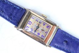 *TO BE SOLD WITHOUT RESERVE* ROTARY GOLD PLATED ART DECO WATCH