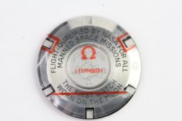 Omega Speedmaster Moon Watch case back reference 145.0022, with stickers