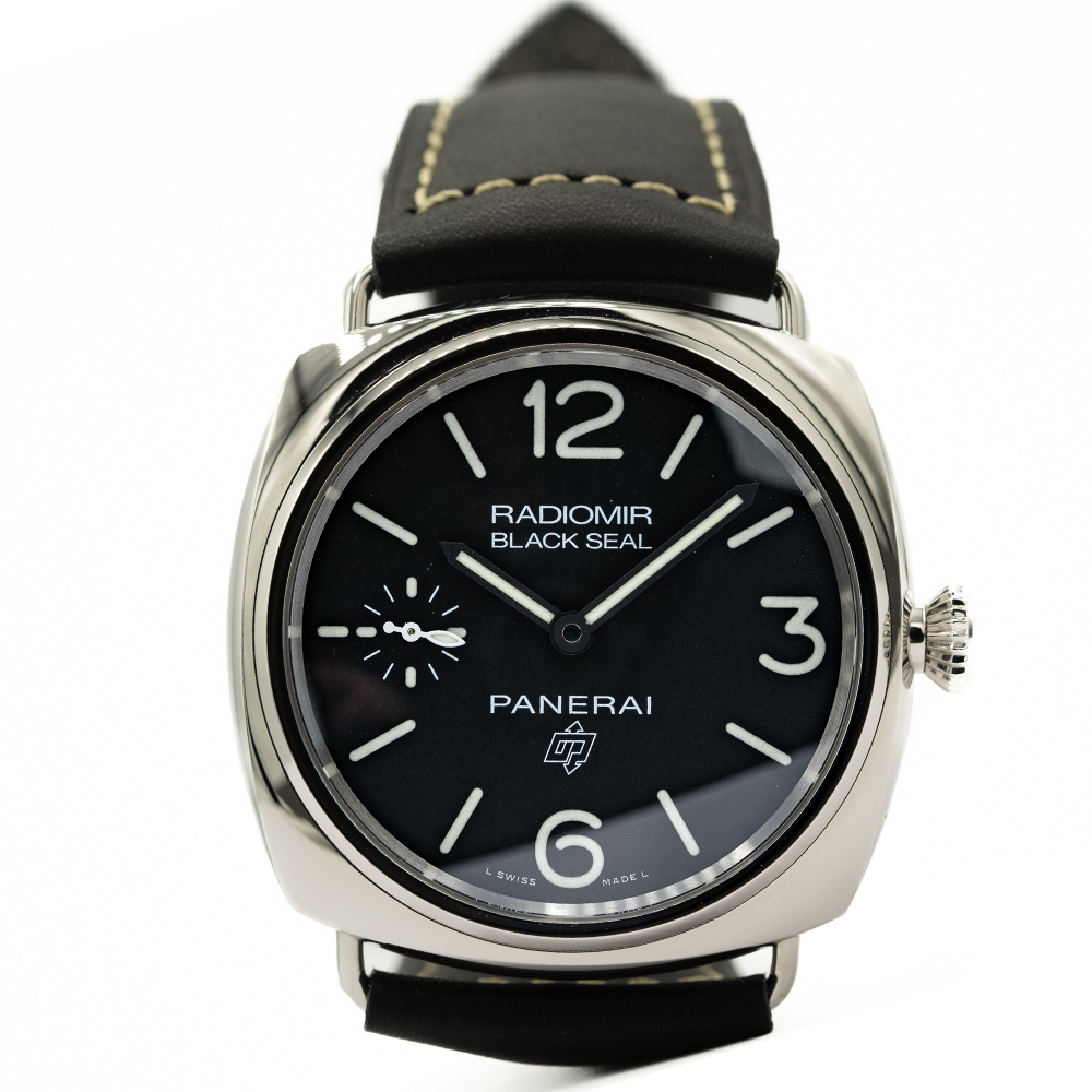 GENTLEMAN'S PANERAI RADIOMIR BLACK SEAL LOGO, PAM00754, DECEMBER 2021 BOX AND PAPERS, 45MM CASE, - Image 6 of 8