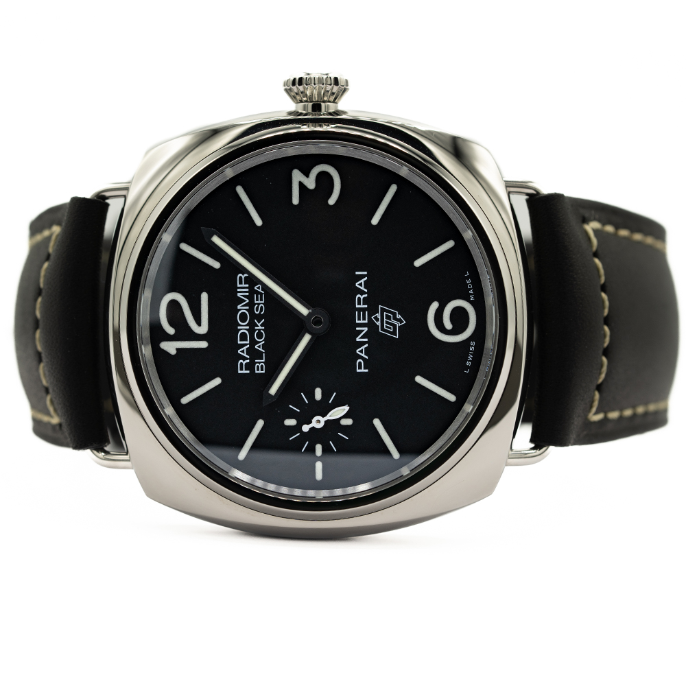 GENTLEMAN'S PANERAI RADIOMIR BLACK SEAL LOGO, PAM00754, DECEMBER 2021 BOX AND PAPERS, 45MM CASE,