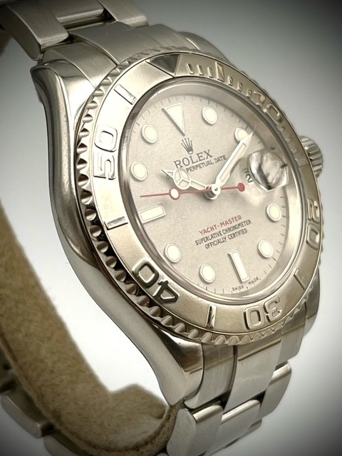 ROLEX 16622 YACHT-MASTER 2004 BOX & PAPERS - Image 3 of 6