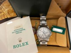 ROLEX EXPLORER II 16570 BOX & PAPERS 1994