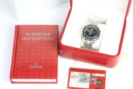 OMEGA SPEEDMASTER PROFESSIONAL BOX AND PAPERS 2005