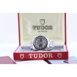 RARE TUDOR MONTE CARLO ‘HOME PLATE’ REFERENCE 7031 CIRCA 1972 WITH BOX AND PAPERS, grey dial with