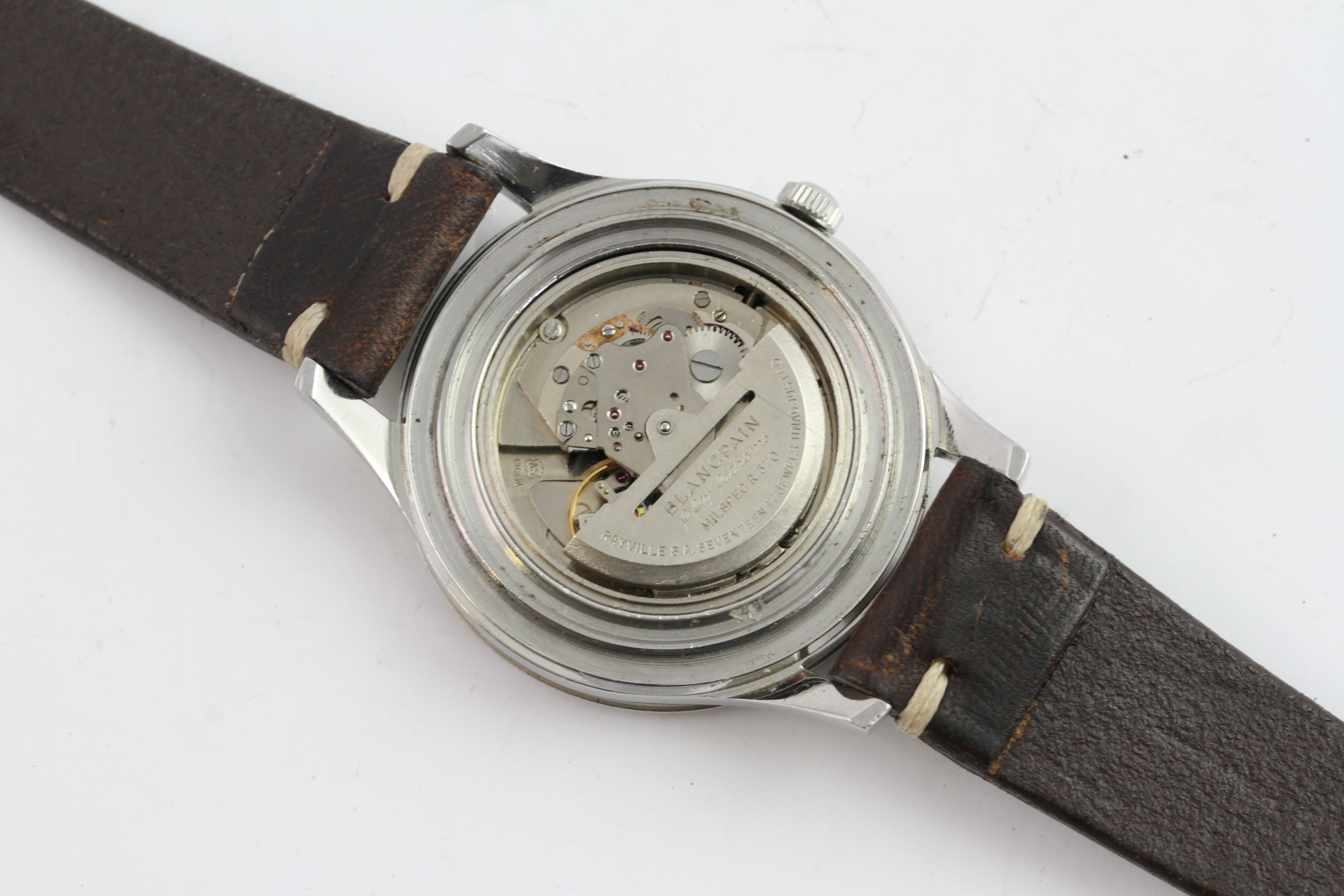 BLANCPAIN FIFTY FATHOMS AQUA LUNG 1000ft CIRCA 1950s - Image 6 of 6