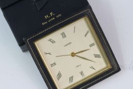 Rare Luxor Asprey Travel Clock