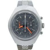 1969 RARE AND UNUSUAL OMEGA SEAMASTER CHRONOGRAPH "FLAT JEDI" MODEL 145.024 IN FINE CONDITION WITH