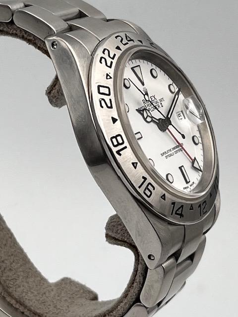 ROLEX EXPLORER II REFERENCE 16570 FULL SET 2002 - Image 3 of 8