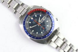 VINTAGE SEIKO 'POGUE' DAY DATE CHRONOGRAPH 6139-6002