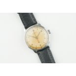 ***TO BE SOLD WITHOUT RESERVE*** CYMA MANUALLY WOUND WRISTWATCH CIRCA 1950S, circular patina dial