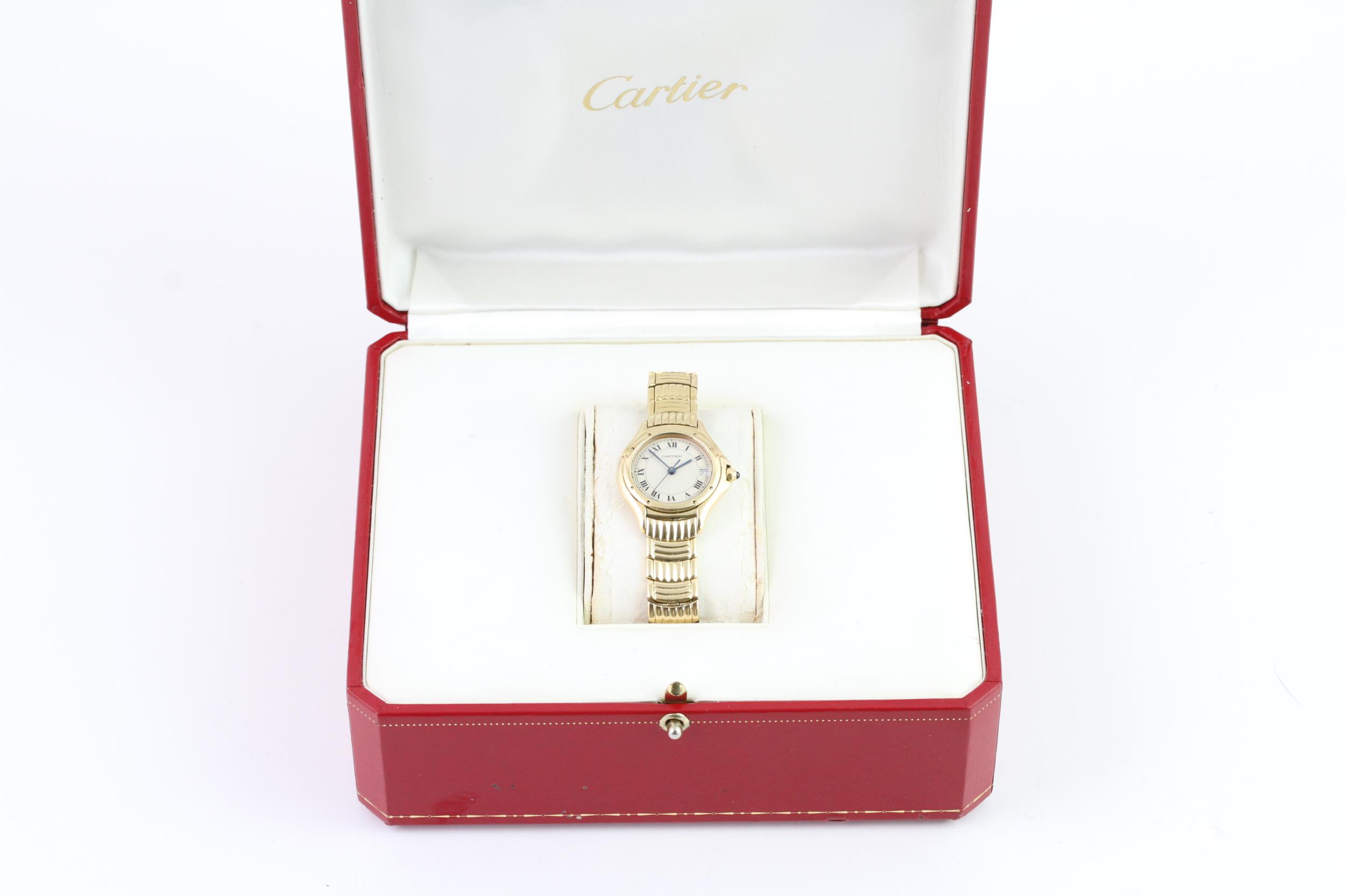 18CT CARTIER COUGAR PANTHERE REFERENCE 11701