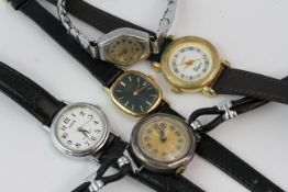 *TO BE SOLD WITHOUT RESERVE* GROUP OF 5 QUARTZ WATCHES INCLUDING SEIKO AND LORUS