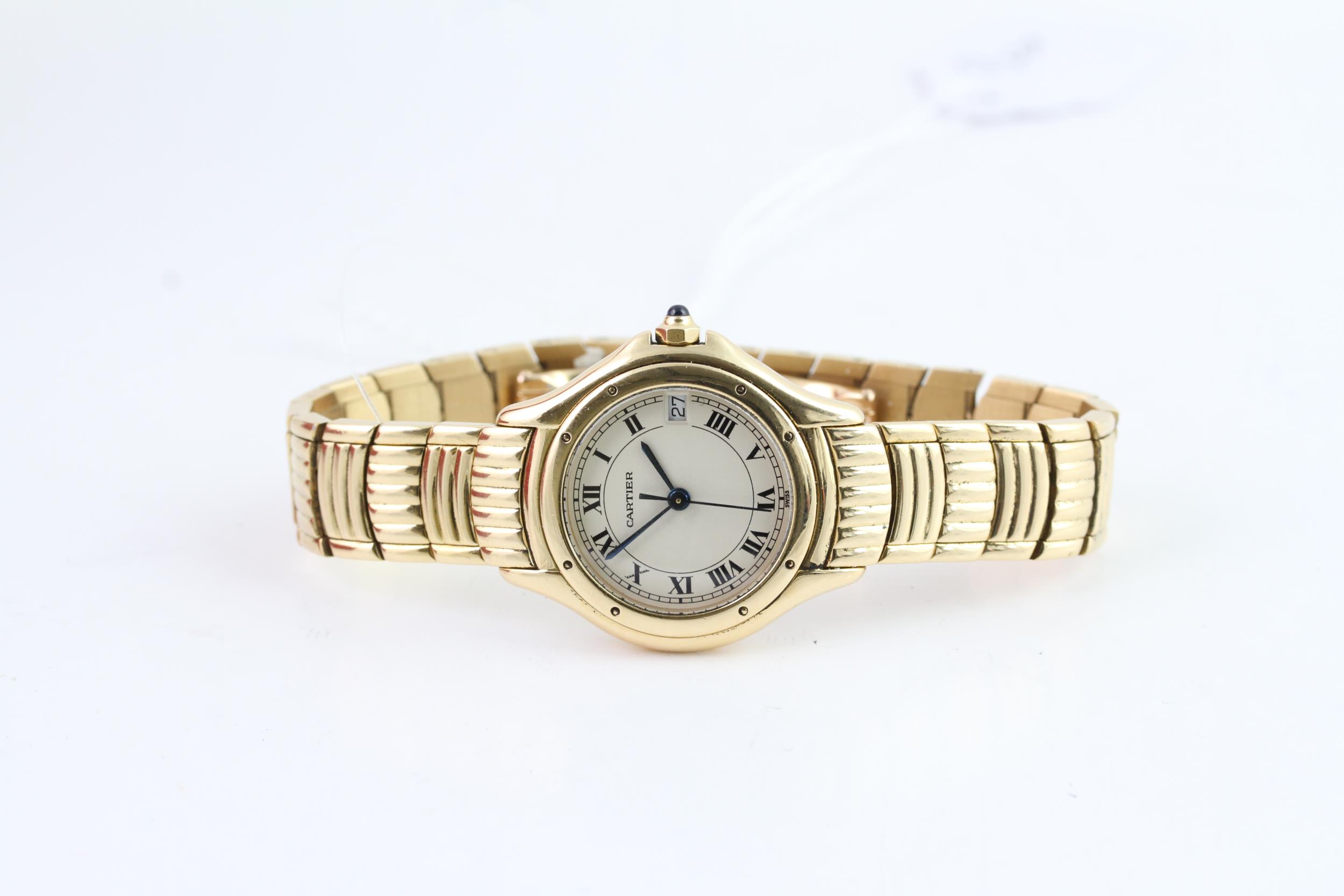 18CT CARTIER COUGAR PANTHERE REFERENCE 11701 - Image 3 of 3