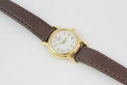 18CT GOLD TISSOT LADIES QUARTZ WATCH