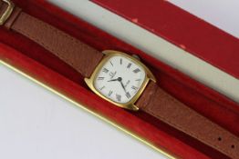 "TO BE SOLD WITH NO RESERVE* GOLD PLATED LADIES OMEGA DE VILLE