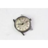 VINTAGE HAMILTON ESTORIL AUTOMATIC, circular silver dial with baton hour markers, date function at 3