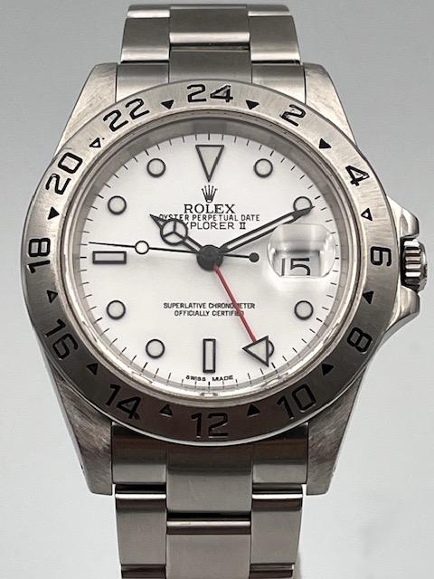 ROLEX EXPLORER II REFERENCE 16570 FULL SET 2002 - Image 2 of 8