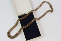 14ct Fancy link necklace